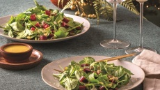 Η πιο αρωματική γιορτινή σαλάτα με σπανάκι και μανταρίνι