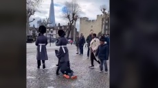 Βρετανία: Στρατιώτης της βασιλικής Φρουράς έριξε κάτω παιδί και πέρασε από πάνω του