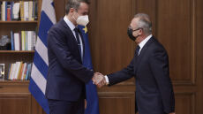 Συνάντηση Μητσοτάκη - Νεοφύτου: Είμαστε δίπλα σου στον αγώνα για το Κυπριακό