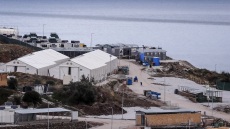 Μυτιλήνη: Φωτιά σε μεγάλη σκηνή στο ΚΥΤ του Καρά Τεπέ