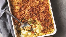 Κοτόπουλο με πράσα στον φούρνο