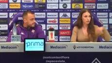 Σάλος στην Ιταλία με το «πέσιμο» του Καμπράλ στην υπεύθυνη Τύπου της Φιορεντίνα - Δείτε βίντεο 