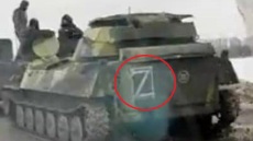 Ρωσία: Τι κρύβεται πίσω από το γράμμα «Ζ» πάνω στα τεθωρακισμένα άρματα μάχης