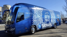 Η μορφή του Μαραντόνα κοσμεί το πούλμαν της Νάπολι - Δείτε βίντεο 