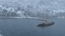 Κακοκαιρία «Φίλιππος»: Έντονη χιονόπτωση στη Σκόπελο