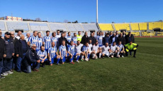 Γκολ κατά της οπαδικής βίας από βετεράνους ποδοσφαιριστές, αστυνομικούς και δημοσιογράφους στη Θεσσαλονίκη