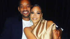 Ο Γουίλ Σμιθ φωτογραφίζεται με την πρώην σύζυγό του και το Όσκαρ στα χέρια