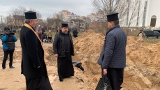 Πόλεμος στην Ουκρανία: Σε Μπούτσα, Ιρπίν και Χοστομέλ πήγε ο Μητροπολίτης Κιέβου Επιφάνιος