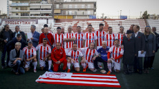  Φιλικό των βετεράνων ποδοσφαιριστών του Ολυμπιακού για τους πρόσφυγες της Ουκρανίας 