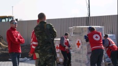 Ο Ελληνικός Ερυθρός Σταυρός παρέδωσε 50 τόνους ανθρωπιστικής βοήθειας στην Οδησσό