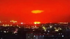  Κίνα: Κόκκινος βάφτηκε ο ουρανός στην περιοχή Ζουσάν - Δείτε βίντεο