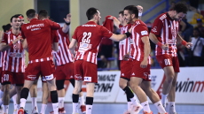Handball Premier: Στο 2-0 ο Ολυμπιακός στη σειρά τελικών με την ΑΕΚ 