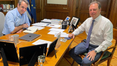 Σπήλιος Λιβανός: Ενημέρωσε τον Μητσοτάκη για τη Σύνοδο του ΝΑΤΟ στη Λιθουανία