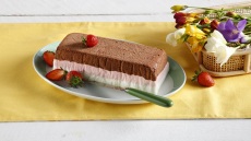 Τρίχρωμος κορμός παγωτό