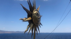 Έργα του διάσημου Αμερικανού καλλιτέχνη Jeff Koons στην Ύδρα