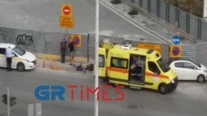 Θεσσαλονίκη: Λαμαρίνα ξεκόλλησε λόγω των ισχυρών ανέμων και χτύπησε 63χρονο στο κεφάλι