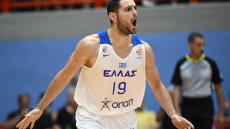 Προκριματικά Παγκοσμίου Κυπέλλου μπάσκετ, Ελλάδα - Μεγάλη Βρετανία 93-71: Σόου στη Λάρισα 