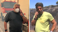 Φωτιά στην Πεντέλη - Ψέμα και τυφλός κομματισμός, λέει ο Πατούλης - Έσβηνα με φτυάρια και χώμα, απαντά ο πατέρας της Στεφανίδη 