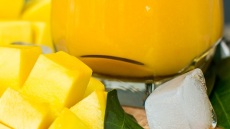 Καλοκαιρινό ρόφημα με μάνγκο