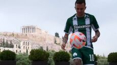 Παναθηναϊκός: «Γκελάκια» Μπερνάρντ με φόντο την Ακρόπολη 