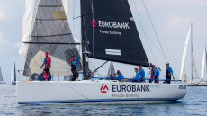 Οι Ολυμπιονίκες Μάντης - Καγιαλής προηγούνται στον ιστιοπλοϊκό αγώνα Άνδρου