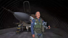 Νέα πρόκληση από τον Ακάρ: «Πέταξε» με F-16 πάνω από το βόρειο Αιγαίο