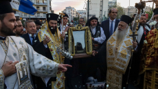 Στους Αμπελόκηπους η ιερά και θαυματουργός εικόνα της Παναγίας Σουμελά - Δείτε φωτογραφίες