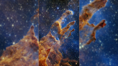 Διαστημικό τηλεσκόπιο James Webb: Νέα εντυπωσιακή εικόνα από τις «Στήλες της Δημιουργίας»