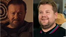 Ρίκι Τζερβέις: Η ειρωνική ανάρτηση για την πόρτα που «έφαγε» ο Τζέιμς Κόρντεν από εστιατόριο