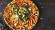 Τάρτα κολοκύθας με πέστο