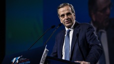 «Αποκαλυπτήρια» για το Ίδρυμα Σαμαρά - Τα μηνύματα και οι γαλάζιες παρουσίες στο «Παλλάς»