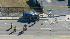 ΗΠΑ: Η στιγμή που οδηγός παρασύρει δεκάδες εκπαιδευόμενους αστυνομικούς ενώ κάνουν τζόγκινγκ