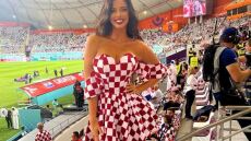 Μουντιάλ 2022: Η πρώην Miss Κροατία «ξαναχτύπησε» στο παιχνίδι με τον Καναδά 