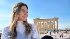 Διακοπές στην Αθήνα και επίσκεψη στην Ακρόπολη για την Χάλεπ 