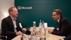 Πρόεδρος Microsoft σε Κυριάκο Μητσοτάκη: Η Ελλάδα επέστρεψε, σε ευχαριστώ, είσαι πρωθυπουργός του 21ου αιώνα