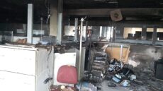 Ζημιές 15.000 ευρώ από τη φωτιά στην εφορία Ηρακλείου 
