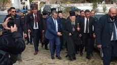 Στην Ίμβρο ο Βαρθολομαίος για την κηδεία της αδελφής του