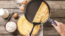 Εύκολη ζύμη για κρέπες, έτοιμη σε 10’