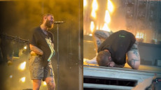 Post Malone: Σόκαρε η εμφάνισή του στο Σίδνεϊ - «Νευρικός και υπό την επήρεια ναρκωτικών» λένε οι φαν