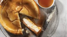 Κρητικό cheesecake από τον Στέλιο Παρλιάρο