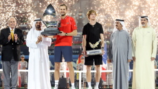 «Επίθεση» Μεντβέντεφ στον Τσιτσιπά για τα... εργαλεία του Ρούμπλεφ - Δείτε βίντεο 