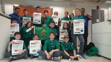 Η 1η ομάδα αεροπροσκόπων Πεύκης έφτιαξε το δικό της Πρώτο Θέμα