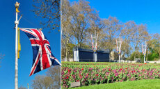 Βρετανία: Γέμισαν με «mini στέμματα» τους δρόμους του Λονδίνου για την στέψη του Κάρολου και της Καμίλα