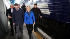 Ουκρανία: Η Ούρσουλα φον ντερ Λάιεν στο Κίεβο για την Ημέρα της Ευρώπης