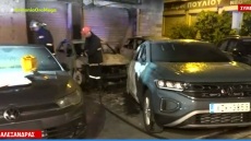 Εμπρηστική επίθεση σε έκθεση αυτοκινήτων στην Αλεξάνδρας - Ζημιές σε επτά αυτοκίνητα