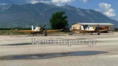 Επέστρεψαν «ετοιμοπόλεμα» τα PZL στο αεροδρόμιο της Λαμίας - Δείτε βίντεο