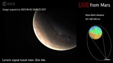 Ιστορική πρωτιά για τον Ευρωπαϊκό Οργανισμό Διαστήματος η ζωντανή εικόνα από τον Άρη