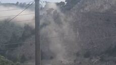 Σεισμός στην Αταλάντη: Κατολίσθηση προκλήθηκε στην Τραγάνα