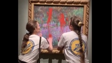 Σουηδία: Πέταξαν μπογιά σε πίνακα του Μονέ για να διαμαρτυρηθούν για την κλιματική αλλαγή