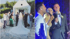 Οδυσσέας Βλαχοδήμος: Παντρεύτηκε και βάφτισε το παιδί στη Βουλιαγμένη - Τραγούδησε με τον Ιακωβίδη